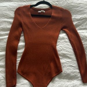 Abercrombie and fitch sweater bodysuit